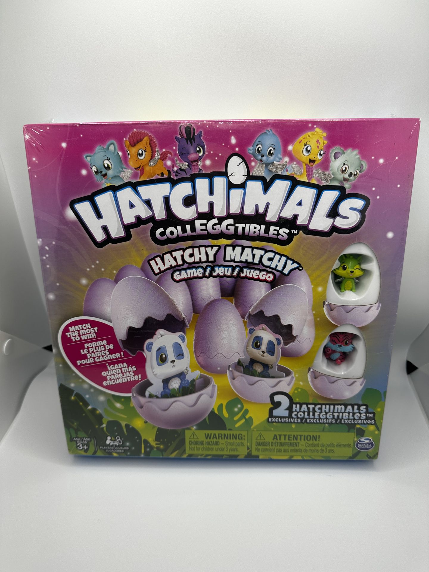 *35th Ave & Greenway* SEALED Hatchimals collEGGtables – Hatchy Matchy Game With 2 Exclusive Characters  New never opened  