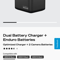 Dual Battery Charger + Enduro Batteries