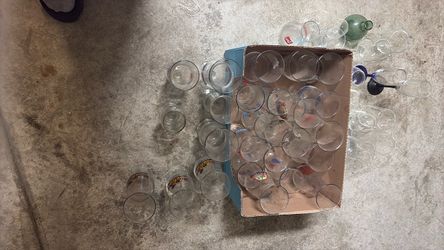 Beer glasses…25 glasses
