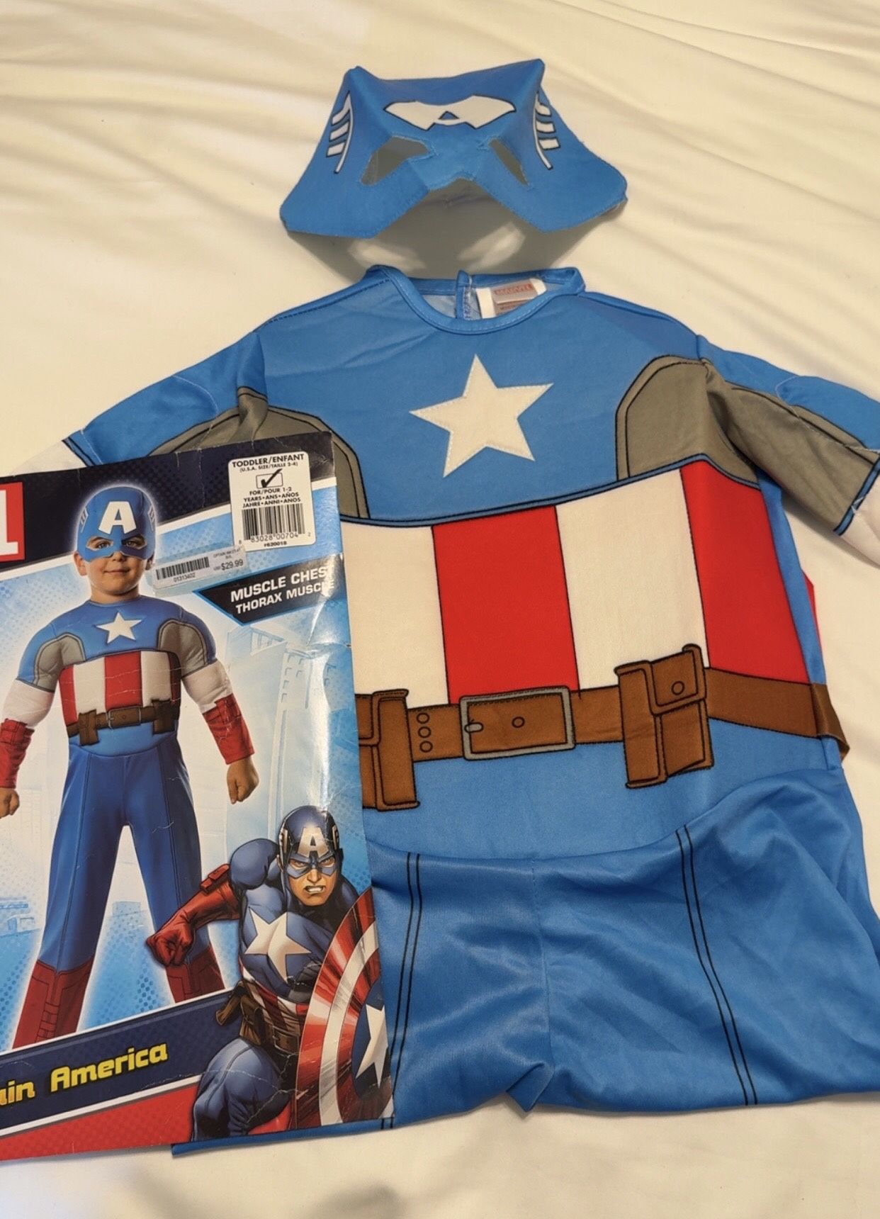 Halloween Costume Captain American 