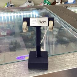 Gold Hoop Ear Rings 14k 6.9 Grams 