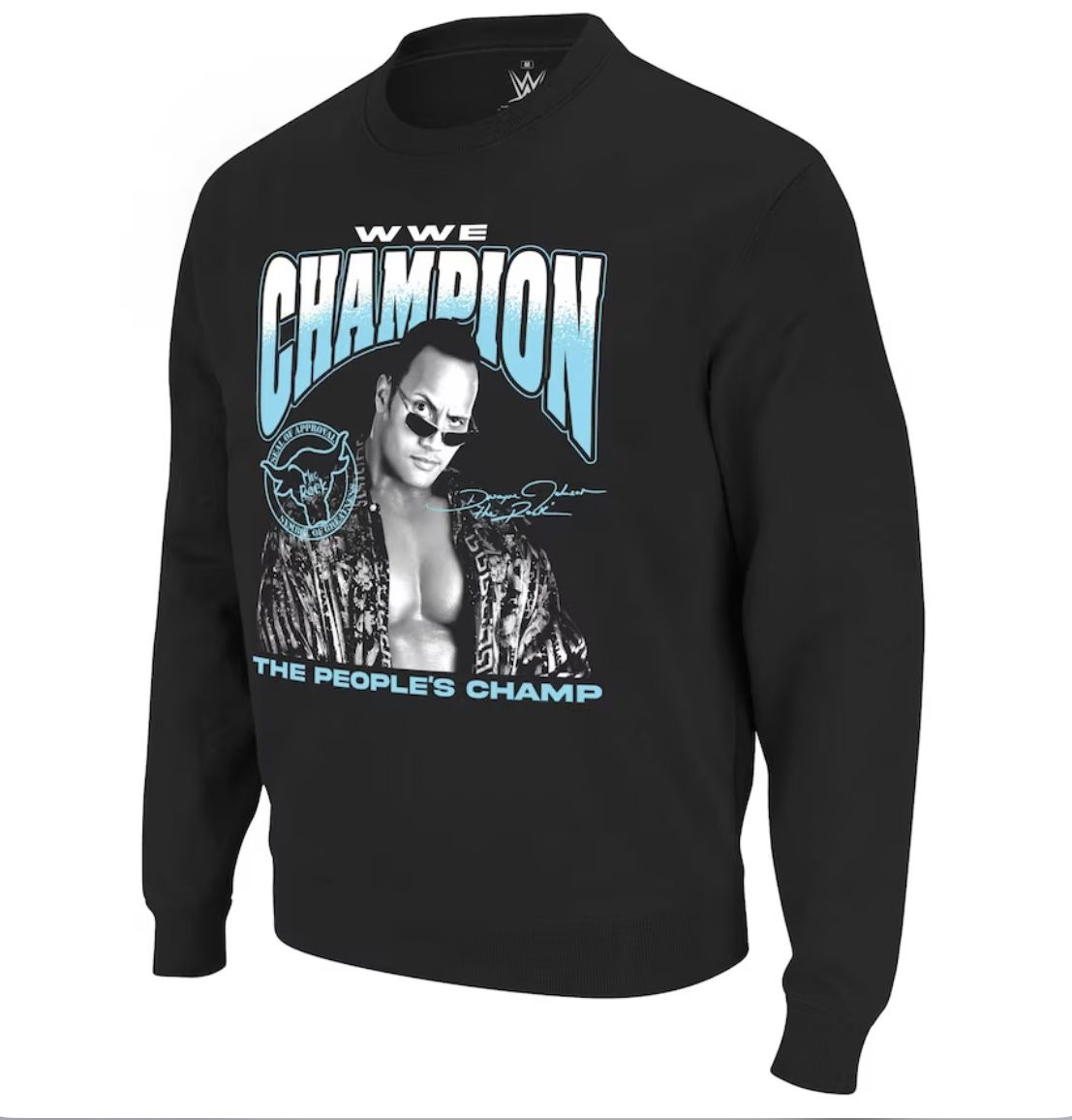 Men's The Rock WWE Pullover Sweatshirt - Large 