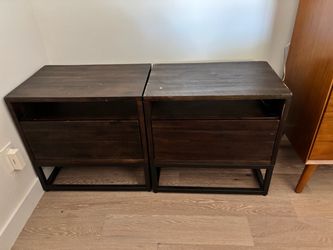 West Elm night stands