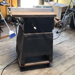 Old School Sears Craftsmen 10 Inch Table Saw 