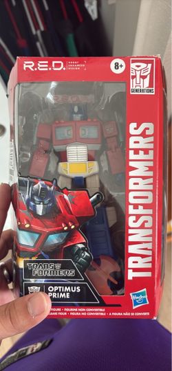 Transformers R.E.D. Optimus Prime Figure