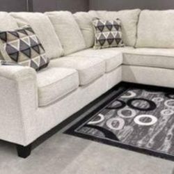 Abinger 2pc Sectional,  Ashley Couch Livingroom Sofa Holiday Furniture 