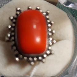 New Sterling Silver Tested Hand Made In India Size 8 Mpu Serious Buyer Don't Deliver Cash Only 