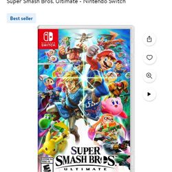 Super Smash Bros Nintendo Switch