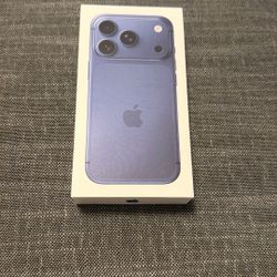 iPhone 17 Pro Blue Box Only - No Phone