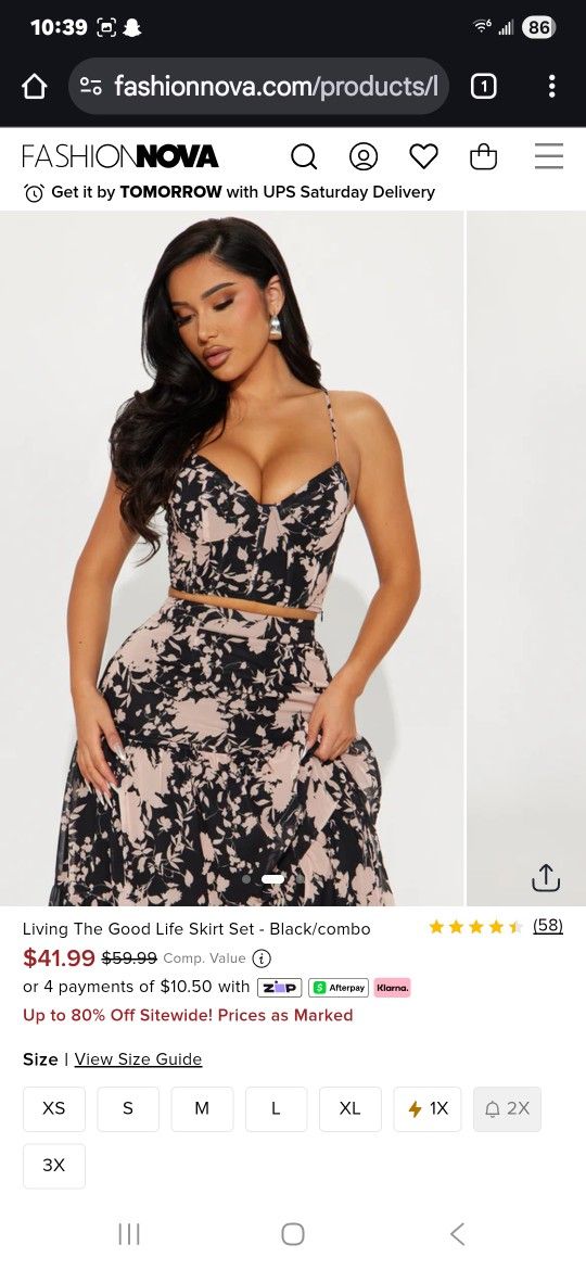 2 Piece Skirt Set