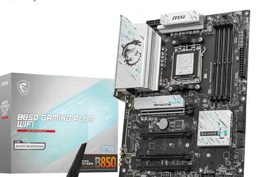 New : MSI B850 Gaming Plus WiFi Motherboard AMD B850 Socket,  (Motherboard AMD B850 Socket