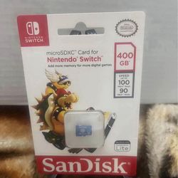 Nintendo Switch Memory Card 400gb NEW (Read Description)