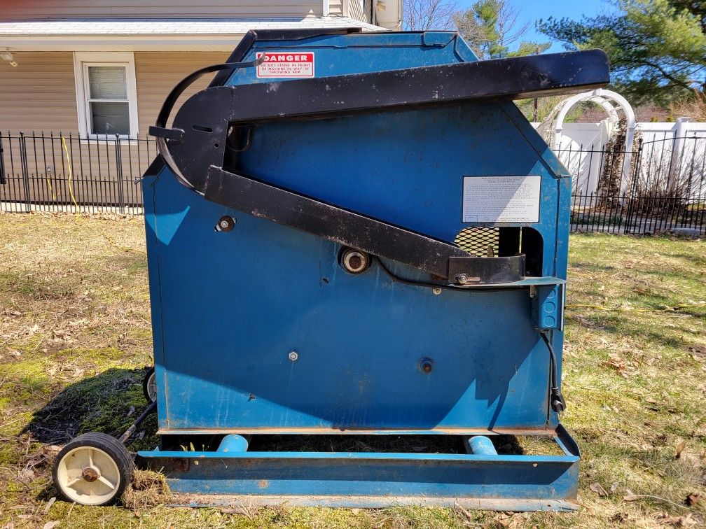 Iron Mike Pitching Machine C-82 & Batting Cage Netting.