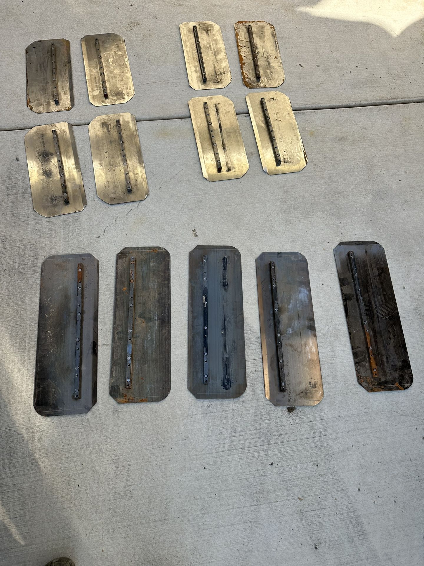 Trowel Machine Blades