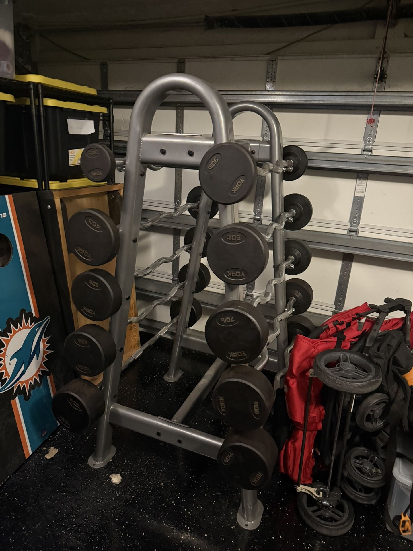 York EZ Curl Bar Set