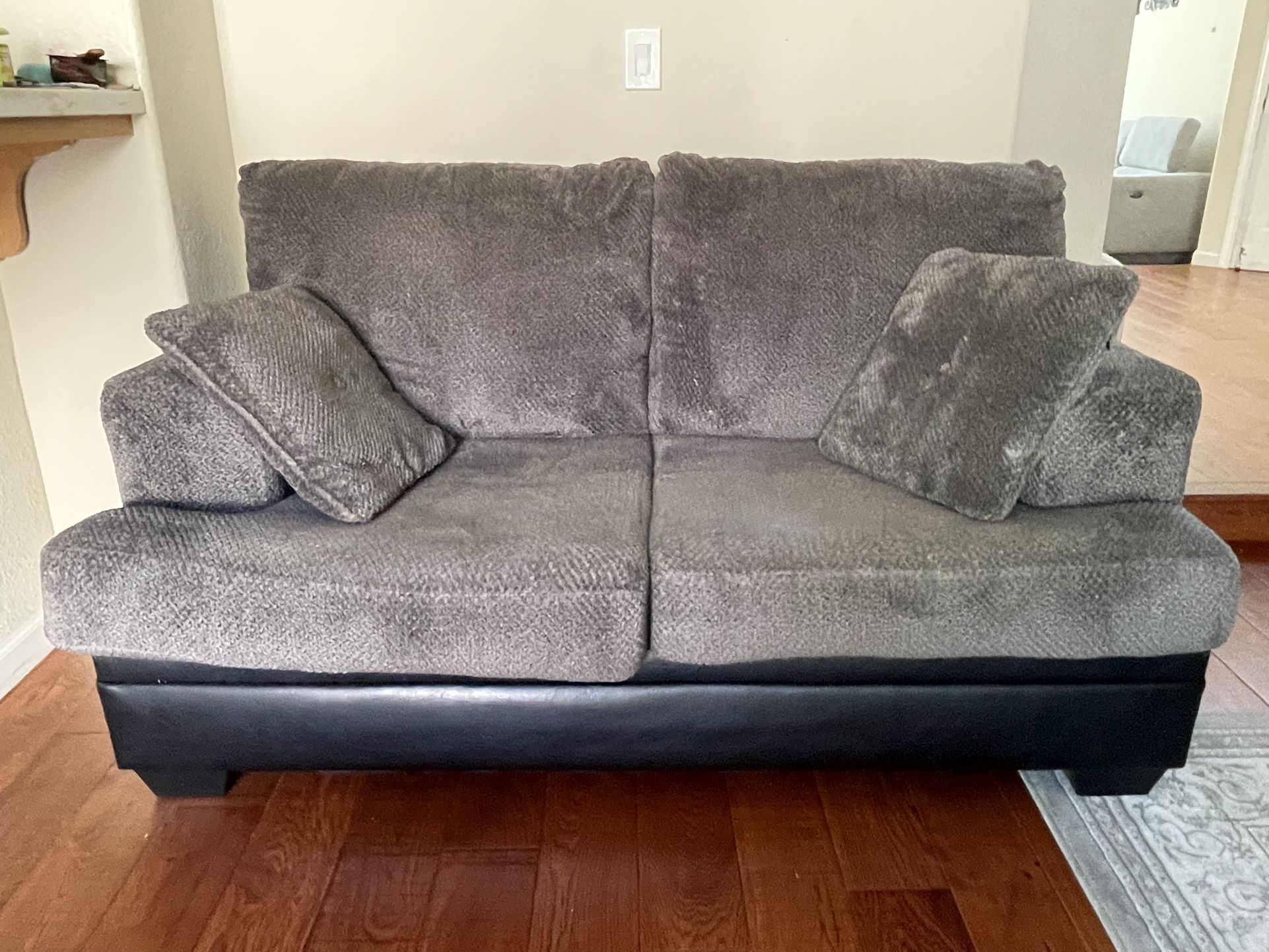 Two Seater Sofa With corner Wedge 