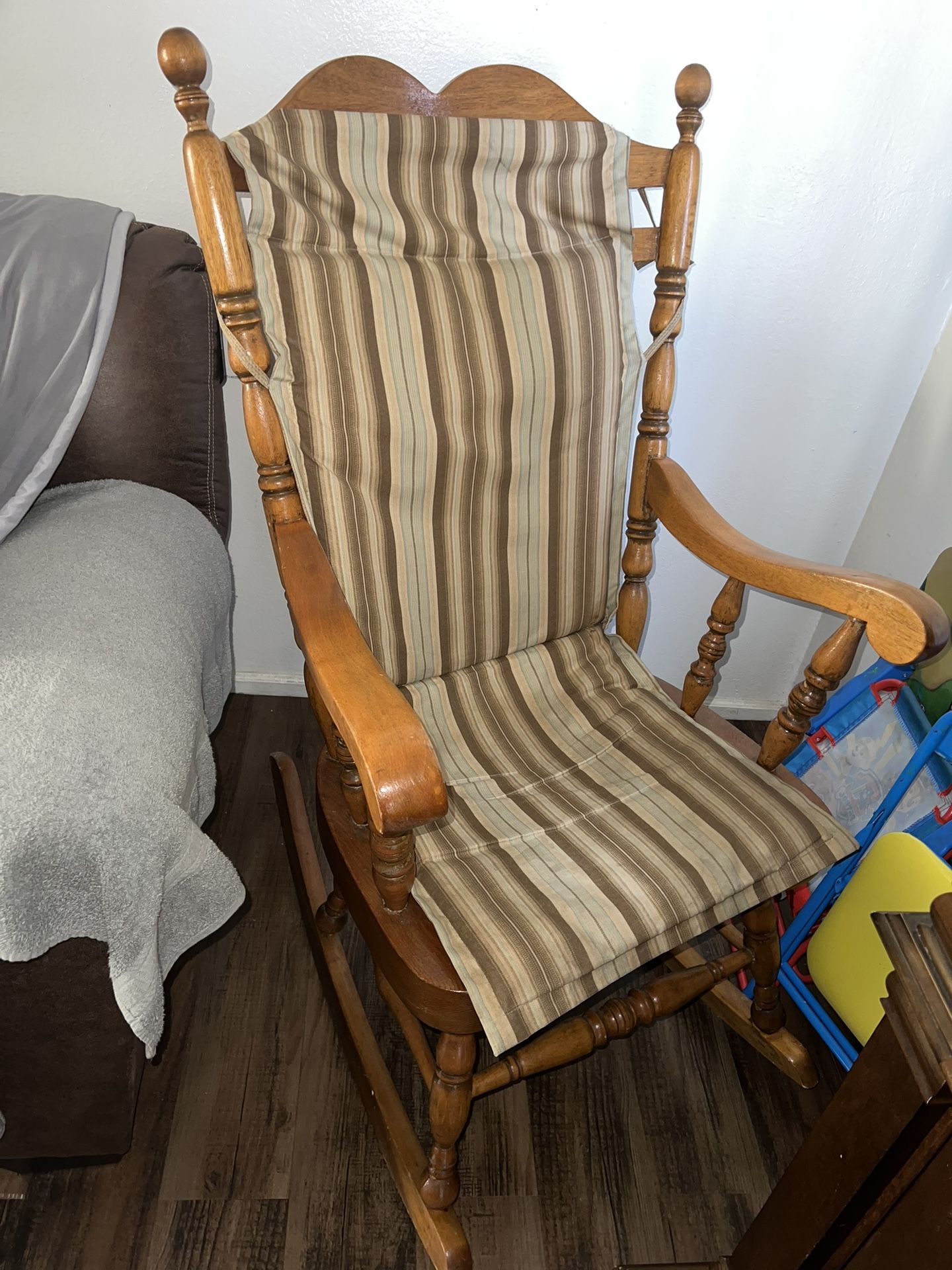 Real Oakwood Rocking Chair