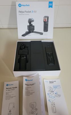 FeiyuTech Feiyu Pocket 3 Kit Stabilized Camera / NEW