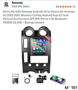 Car Stereo for Hummer H2 2002–2007.(M'151)
