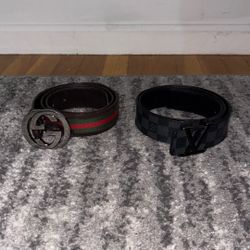 Lous Vuitton Belt And gucci belt (Need Gone Fast)