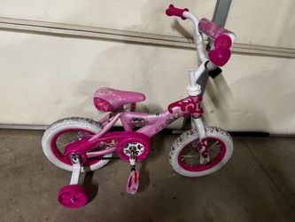 Little Girl Princess Bike 8” Wheel