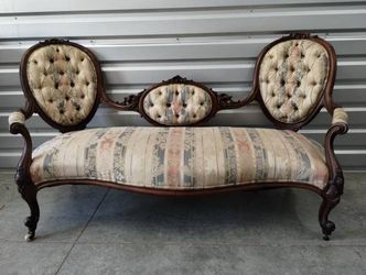 Early/Mid 1900's Victorian Parlor Sofa - $250