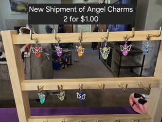 Angel Charms with Lobster Clasp