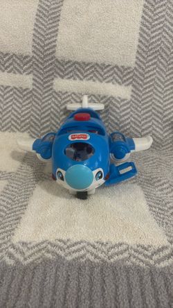 Fisher Price Little People Travel Together Airplane W/ Pilot Kurt & Emma Figure