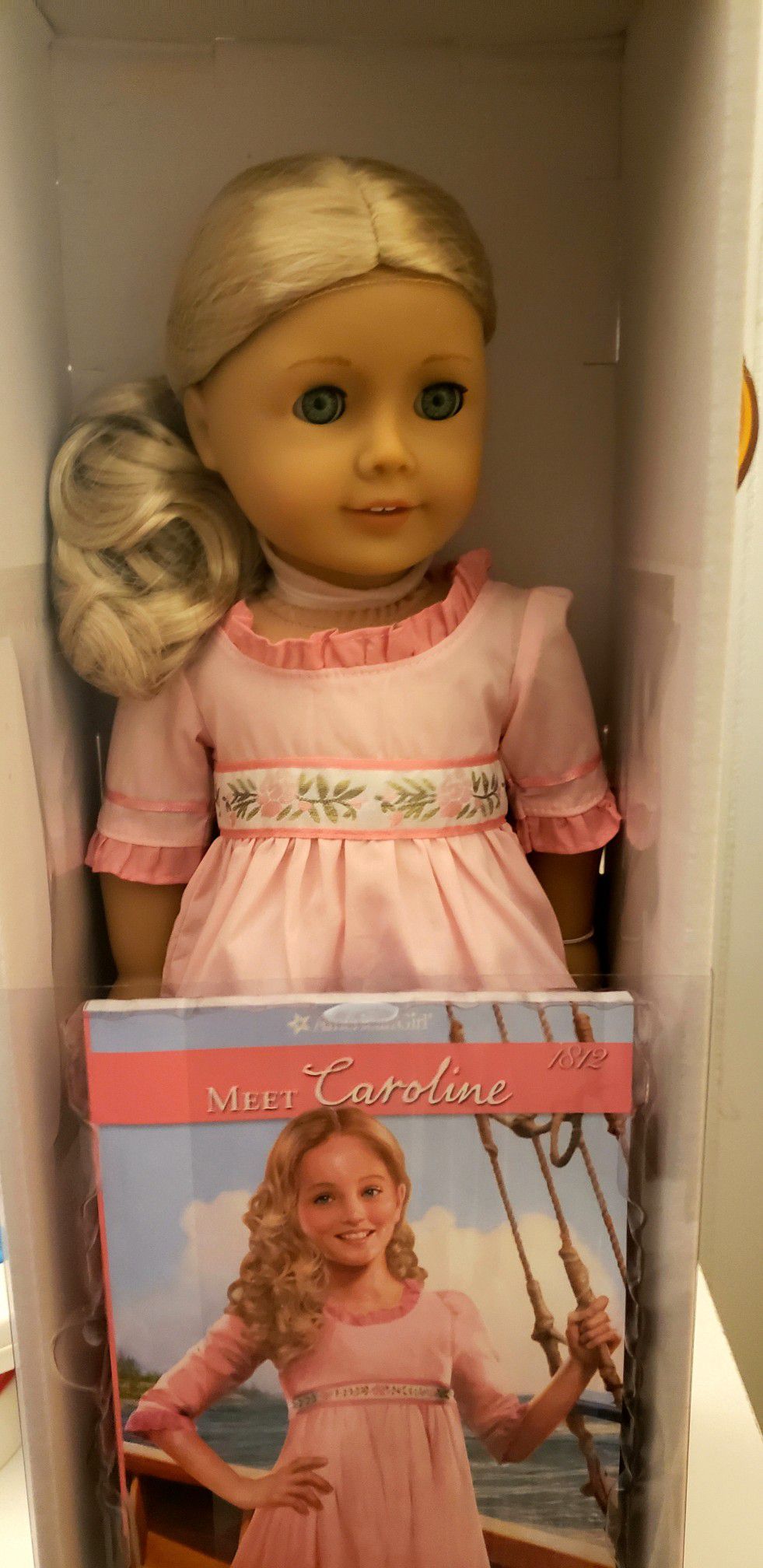 American Girl Doll Caroline /new in box /retired/hard to find