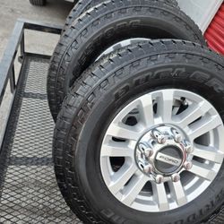 Take Off Rims Ford F250 Or F350 Neww Tires Bridgestone