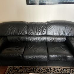 Leather Couch Set