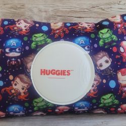 Avengers Huggies Wipes Cover 