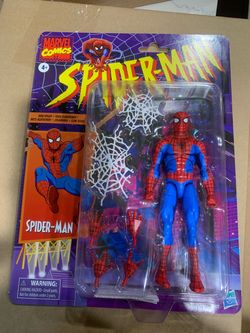 Marvel legends cel shaded spiderman