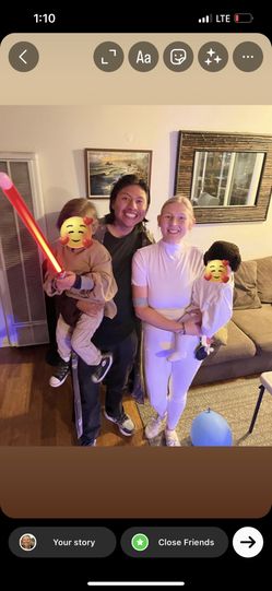 Star Wars Luke Leia And Padme Family Costumes
