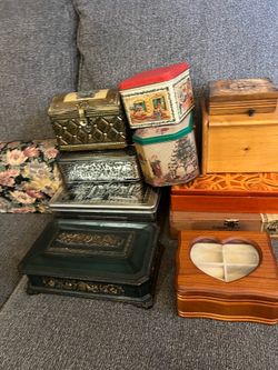 Collection of boxes and tens