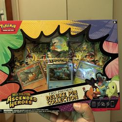 Ascended Heroes First partners deluxe pin collection