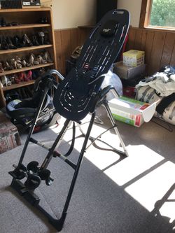 Teeter hang ups back stretcher