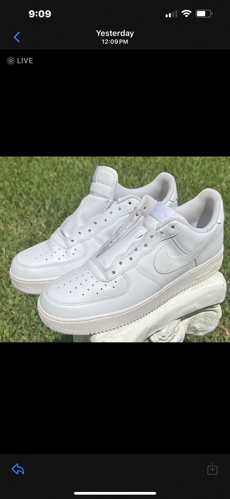 Used Men Athletics Sneakers  Sizes 12 And 14