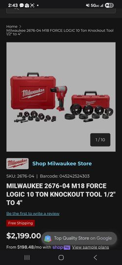 Milwaukee set
