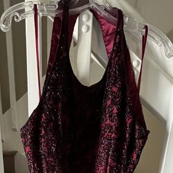 Gorgeous Vintage Silk Evening Gown