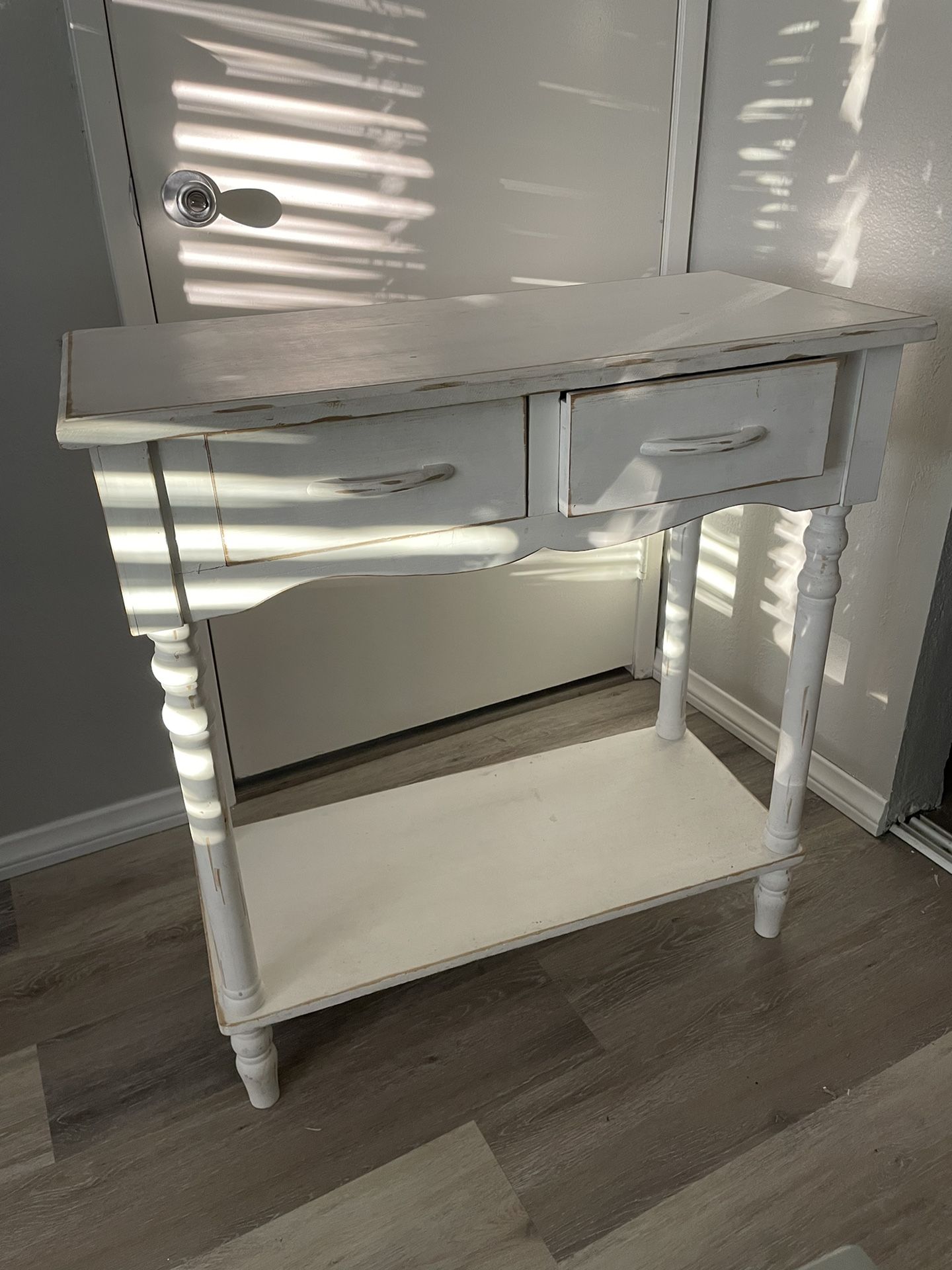 Antique Sofa Table With Drawers