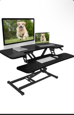 computer riser desk