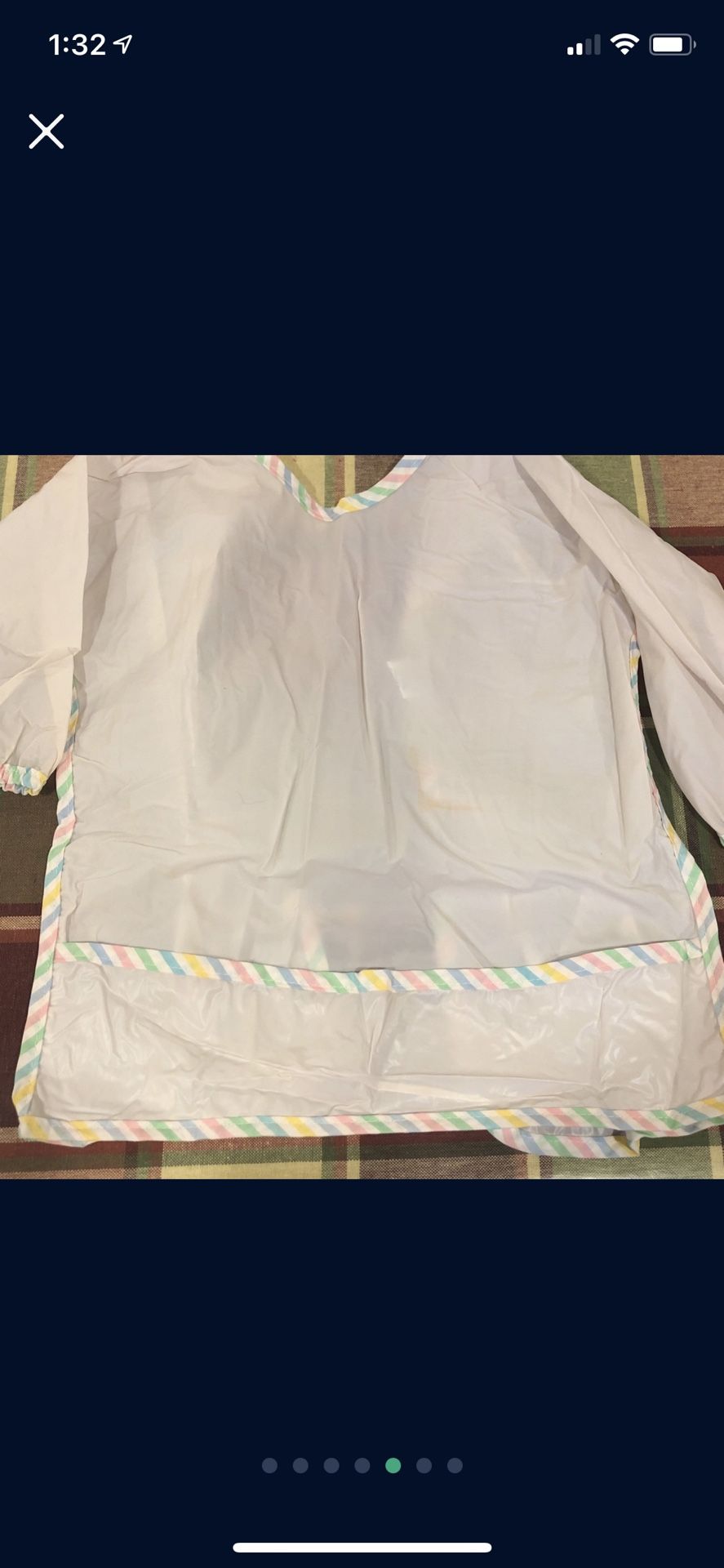 Baby Girl Bibs Paint Cover And Apron Smoke And Pet Free