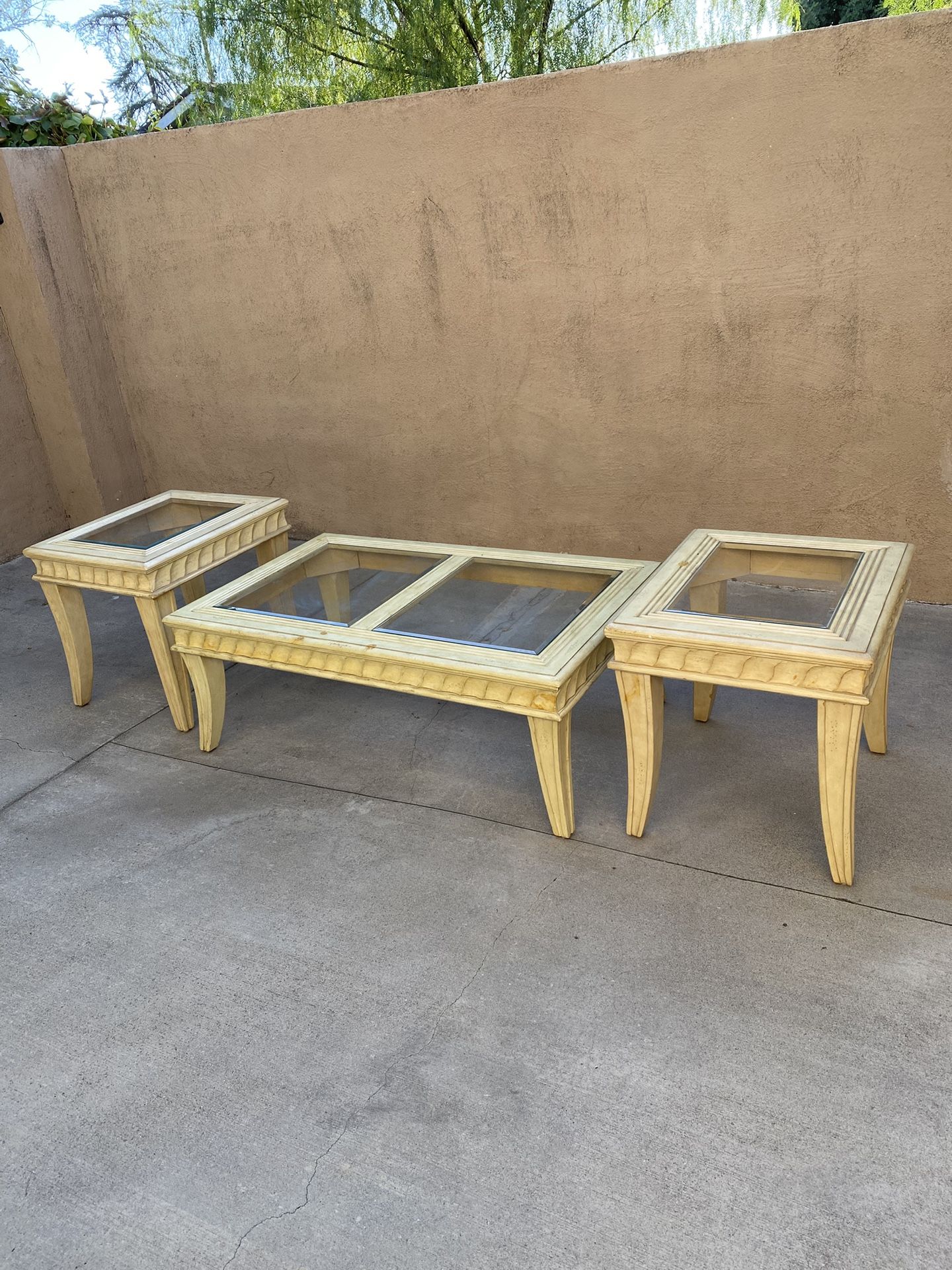 Coffee Table and End Tables