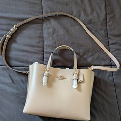 Coach Mollie 25 Tote Tan