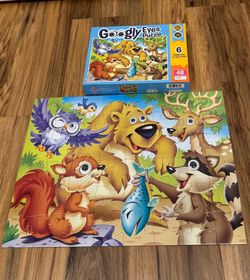 Googly eyes puzzles 3/Lot