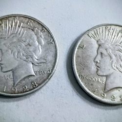 Monedas De Plata $ 75 Por Cada Moneda 