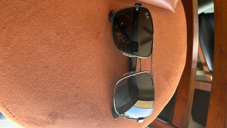 Ray-Ban Sunglasses Silver Metal Frame