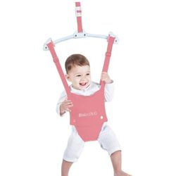 Pink Baby Door Jumper