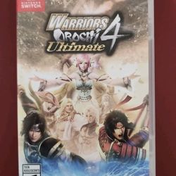 Warriors Orochi 4 Ultimate For Nintendo Switch 
